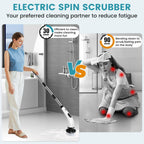 9-in-1 Cordless Electric Spin Scrubber — Clean Smarter, Not Harder
