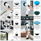 9-in-1 Cordless Electric Spin Scrubber — Clean Smarter, Not Harder
