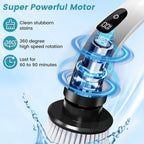 9-in-1 Cordless Electric Spin Scrubber — Clean Smarter, Not Harder